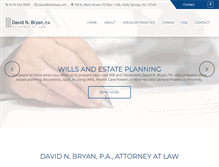 Tablet Screenshot of dnblaw.com